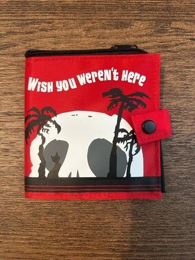 Deadstock Vintage 2002 Emily the Strange ‘Wish You Weren't Here'  Wallet